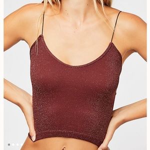 Cropped tank top
